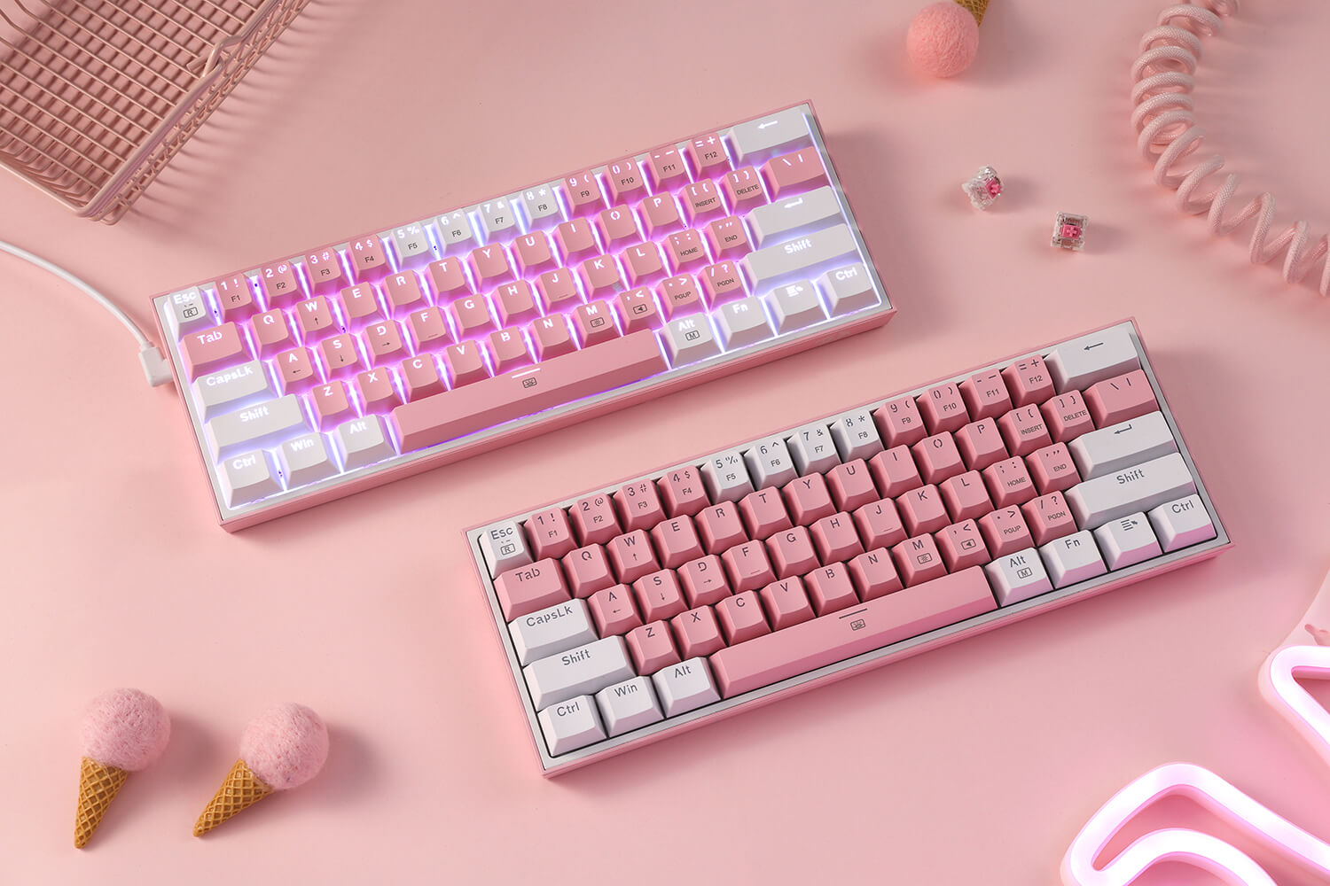Redragon Fizz K617-Tastatur im Test: Die preisgünstigste