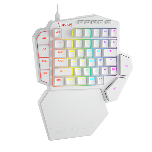 redragon k585 diti white one-haned keypad (Open box)| show
