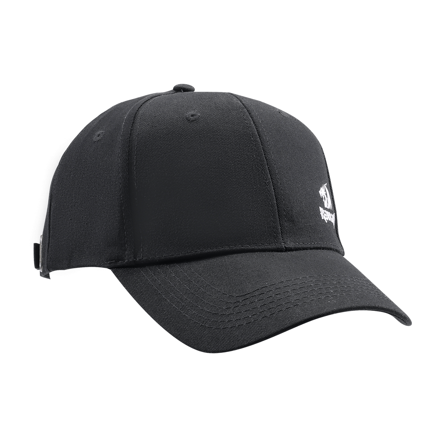 Redragon Black Brown Lightweight Unstructured Adjustable baseball Hat