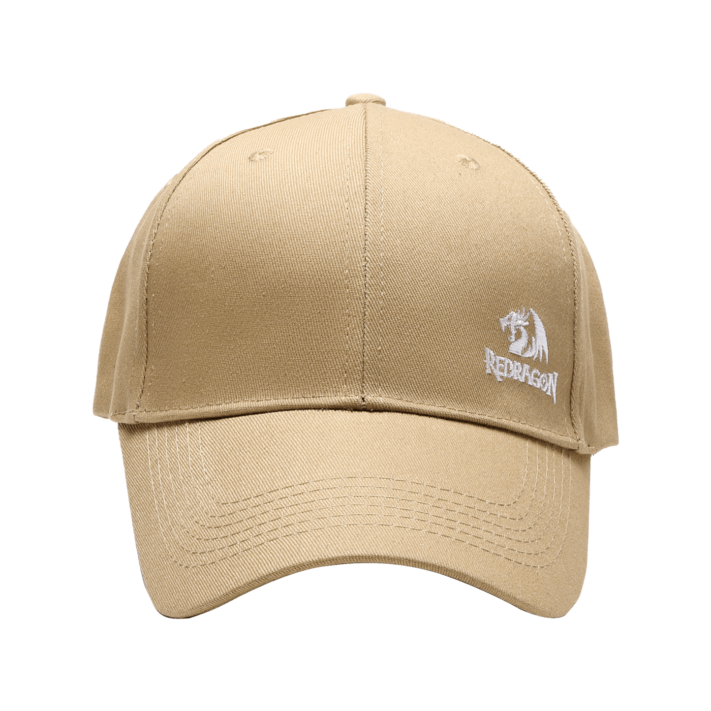 Redragon Black Brown Lightweight Unstructured Adjustable baseball Hat