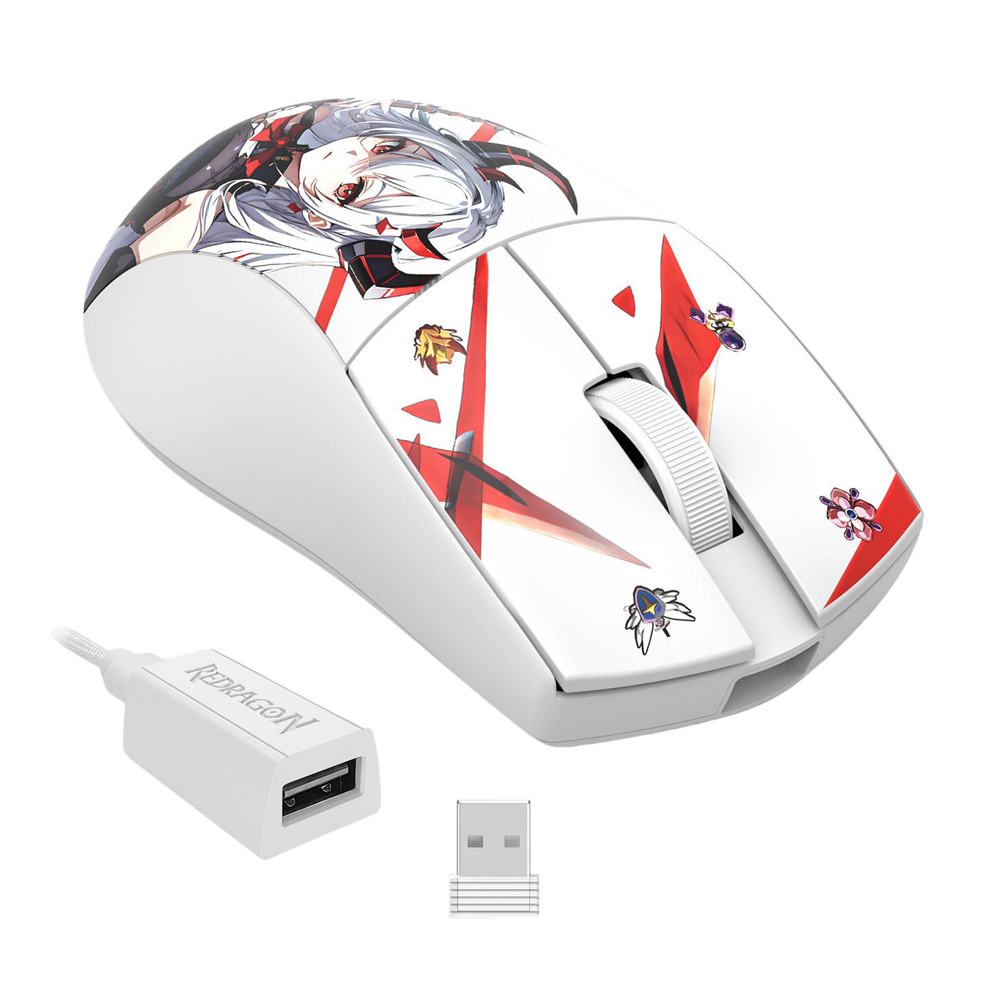 Redragon EISA K1NG PRO M916 49G Wireless Gaming Mouse,1Khz