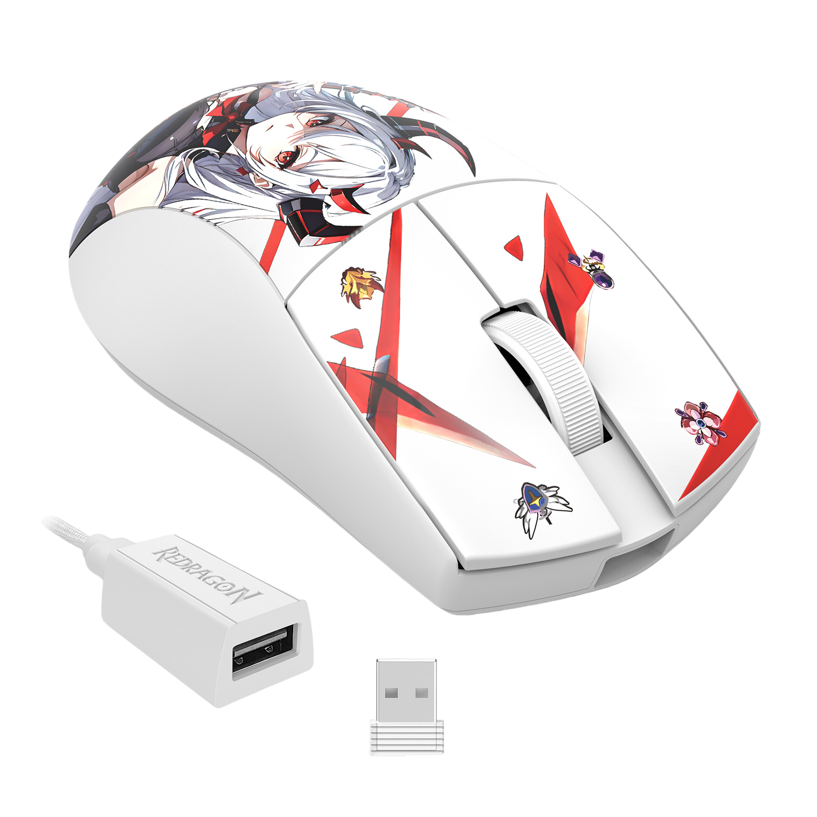Redragon EISA K1NG PRO M916 49G Wireless Gaming Mouse,1Khz