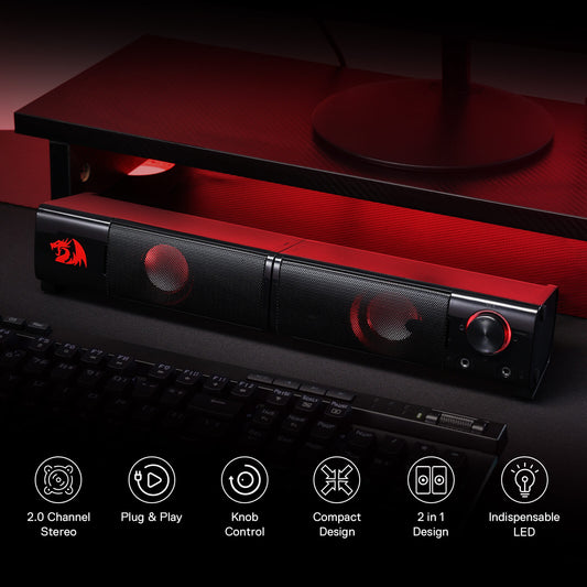 Redragon GS550 Orpheus PC Gaming Speakers