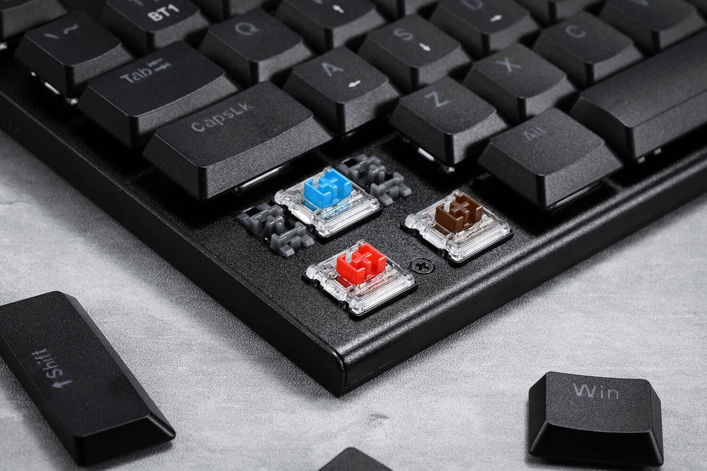 Clavier mécanique sans fil ultra-mince HORUS K618
