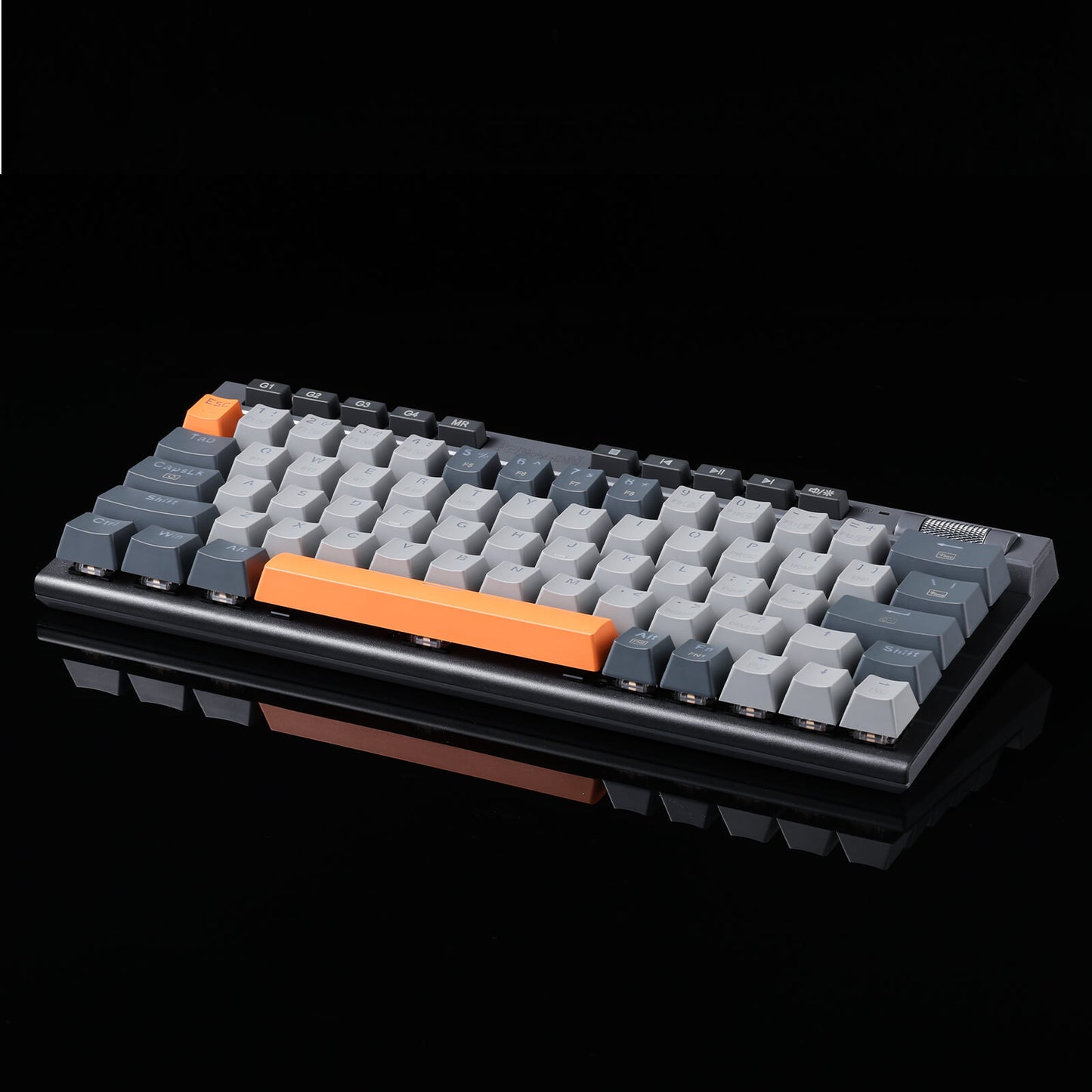 Redragon K634 65% RGB Wireless Gaming Keyboard, BT/2.4Ghz/Wired Tri-Mode, 63 Keys Hot-Swap Mechanical Keyboard w/Aluminum Cover Board, Dedicated Macro + Arrow Keys, Media Control & Linear Red Switch