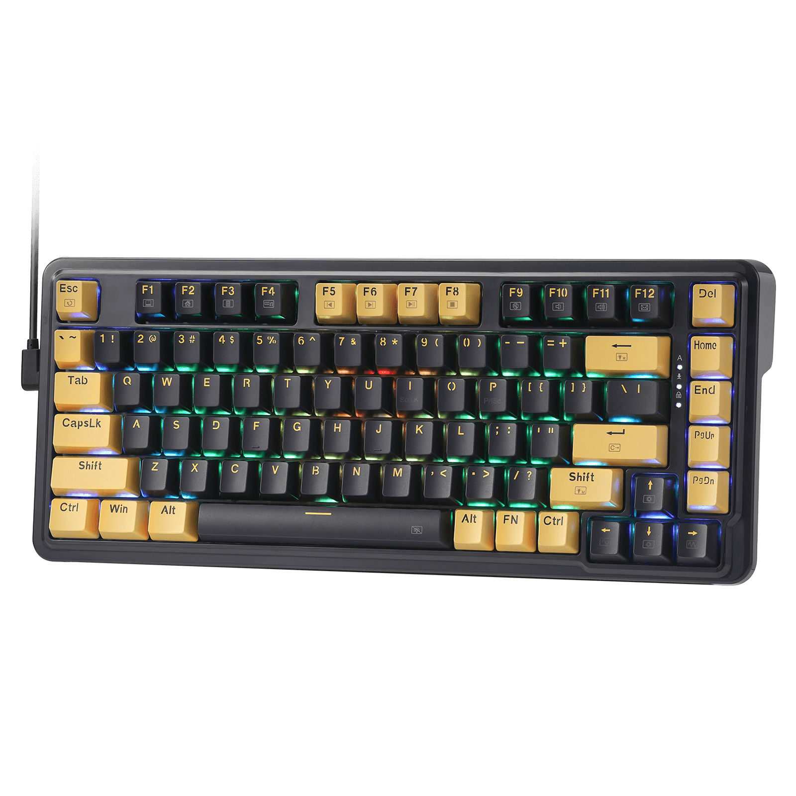 Redragon Hot-Swappable K649 78% Keyboard with Sound Redragon Hot-Swappable K649 78% Keyboard with Sound