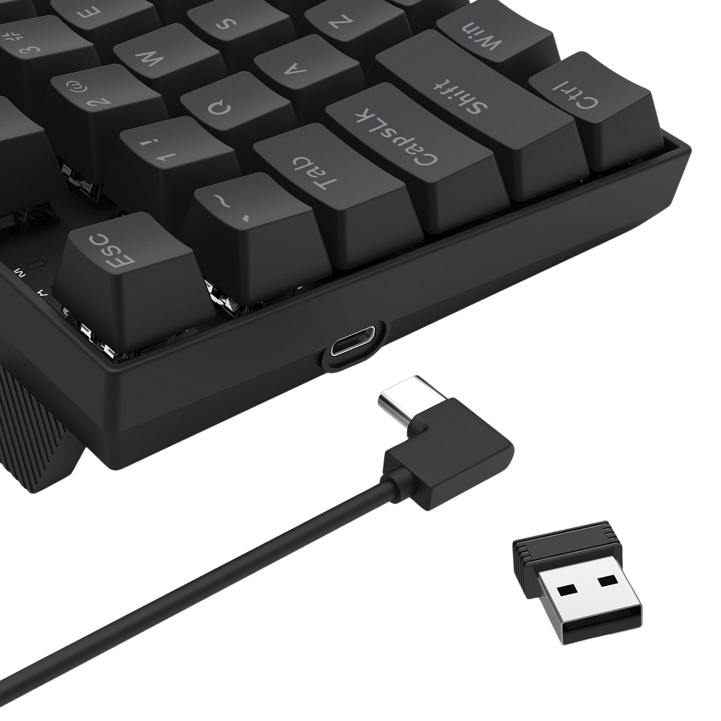 Redragon K736 PRO Rapid Trigger Wireless Gaming Keyboard, 90% 94 Keys 3-Mode Mechanical Keyboard w/Hyper-Fast Actuation, Dedicated Magnetic Switch, Actuation Point Adjustable, 8K Hz Polling Rate