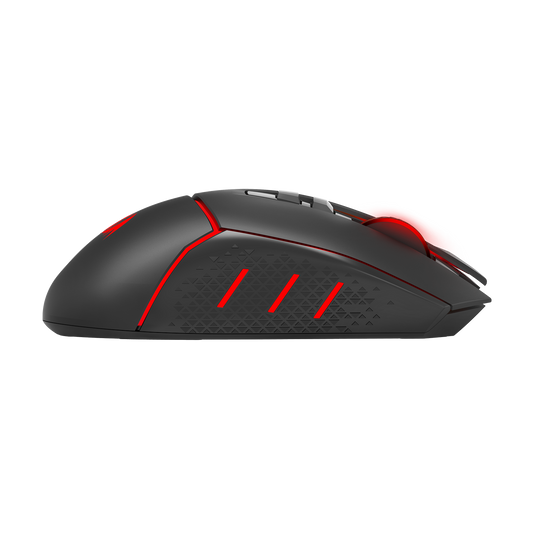 Redragon M690 MAX Wireless Gaming Mouse, Tri-Mode RGB Mice w/ 7 Macro Buttons, 12800 DPI, 400mAh Rechargeable Mouse for PC/Mac/Laptop