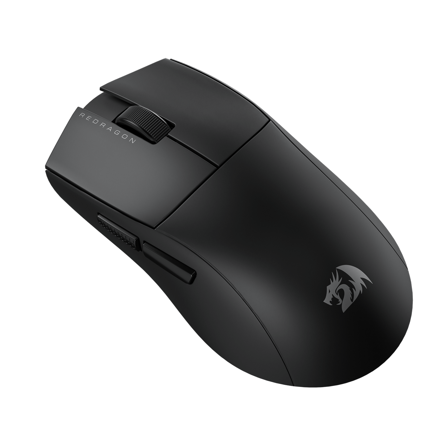 Redragon M916 LIT Wireless 1K Polling Rate Gaming Mouse, 49G Ultra-Light 30,000 Max DPI Gaming Mice w/Ergonomic Natural Grip Build, Full Programmable Buttons, Software Supports DIY Keybinds & DPI
