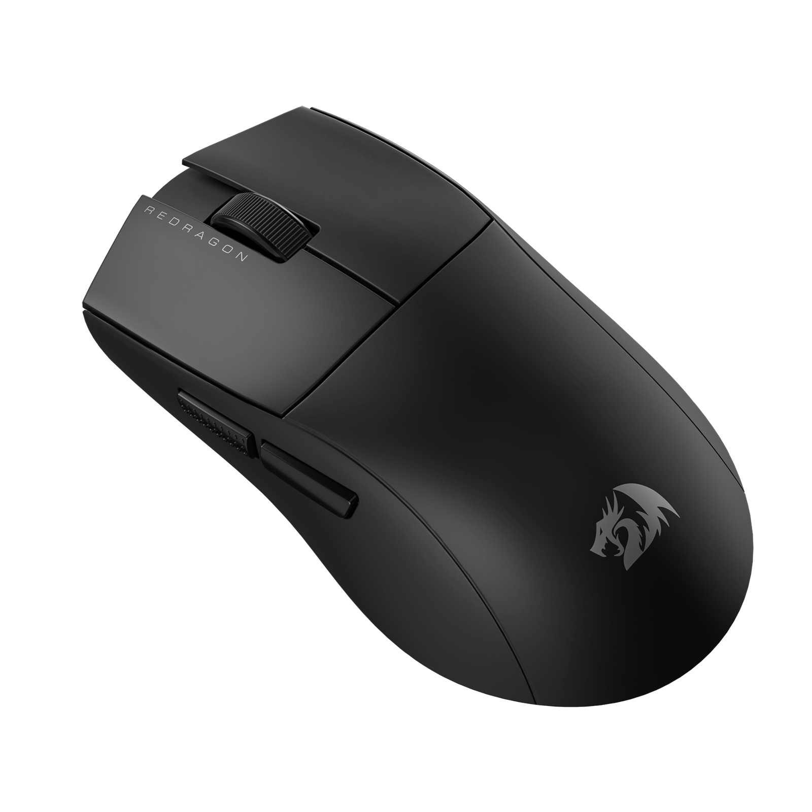 Redragon M916 LIT Wireless 1K Polling Rate Gaming Mouse, 49G Ultra-Light 30,000 Max DPI Gaming Mice w/Ergonomic Natural Grip Build, Full Programmable Buttons, Software Supports DIY Keybinds & DPI