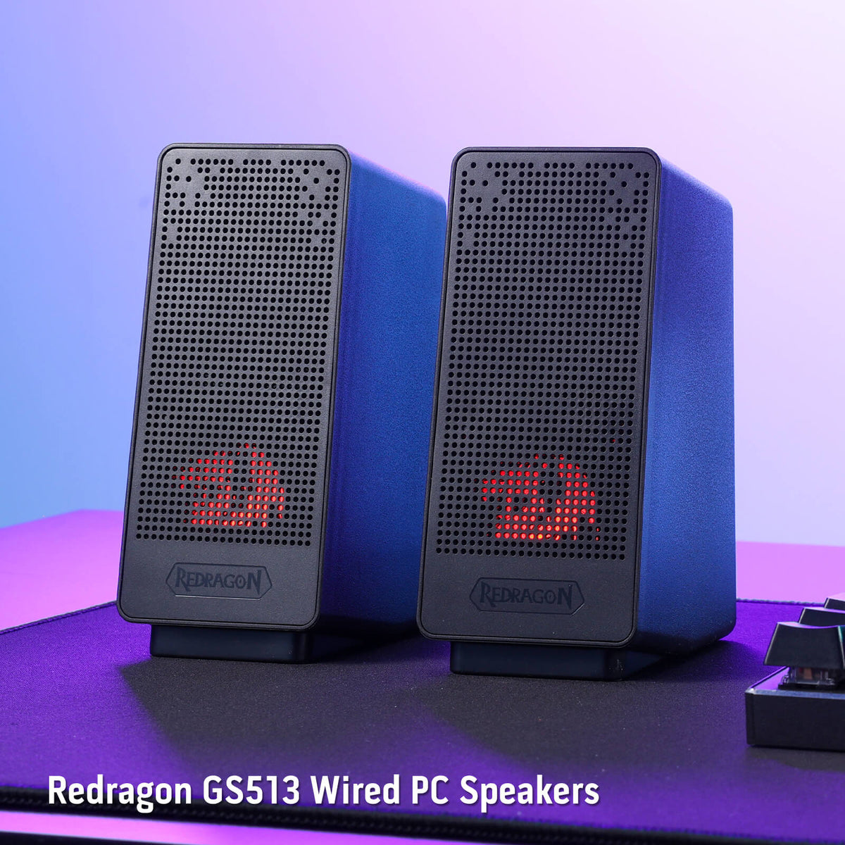 Redragon GS511 Wireless RGB Desktop Speakers