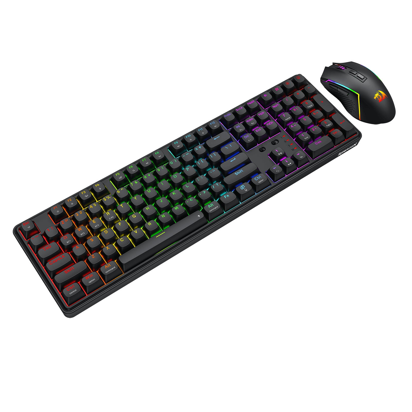 Redragonshop S163 3-Mode Wireless Gaming Keyboard & Mouse