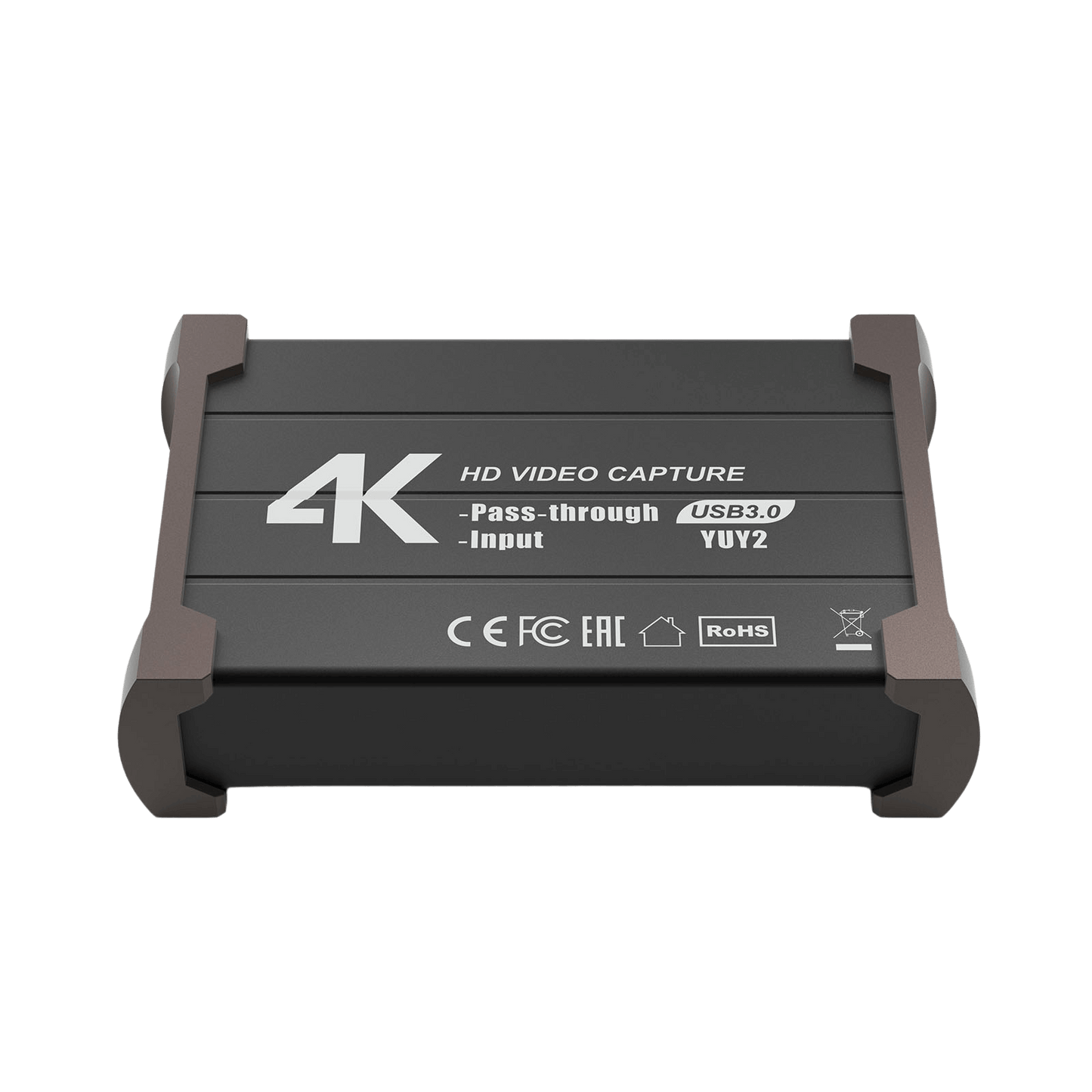 Redragon VC321 4K Video Capture Card, USB 3.0 1080p 60fps Video Capture, 4K HDMI Pass-Through, Zero-Latency Streaming, Compatible with Windows/Mac, Game Capture for PS5, Xbox, NS, DSLR, OBS