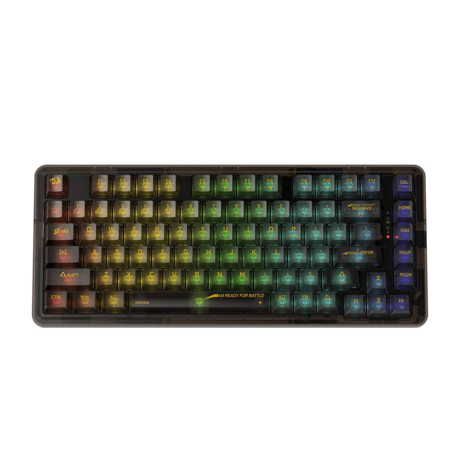 Redragon ELF PRO K649 Wireless Hot-Swappable Transparent Redragon ELF PRO K649 Wireless Hot-Swappable Transparent