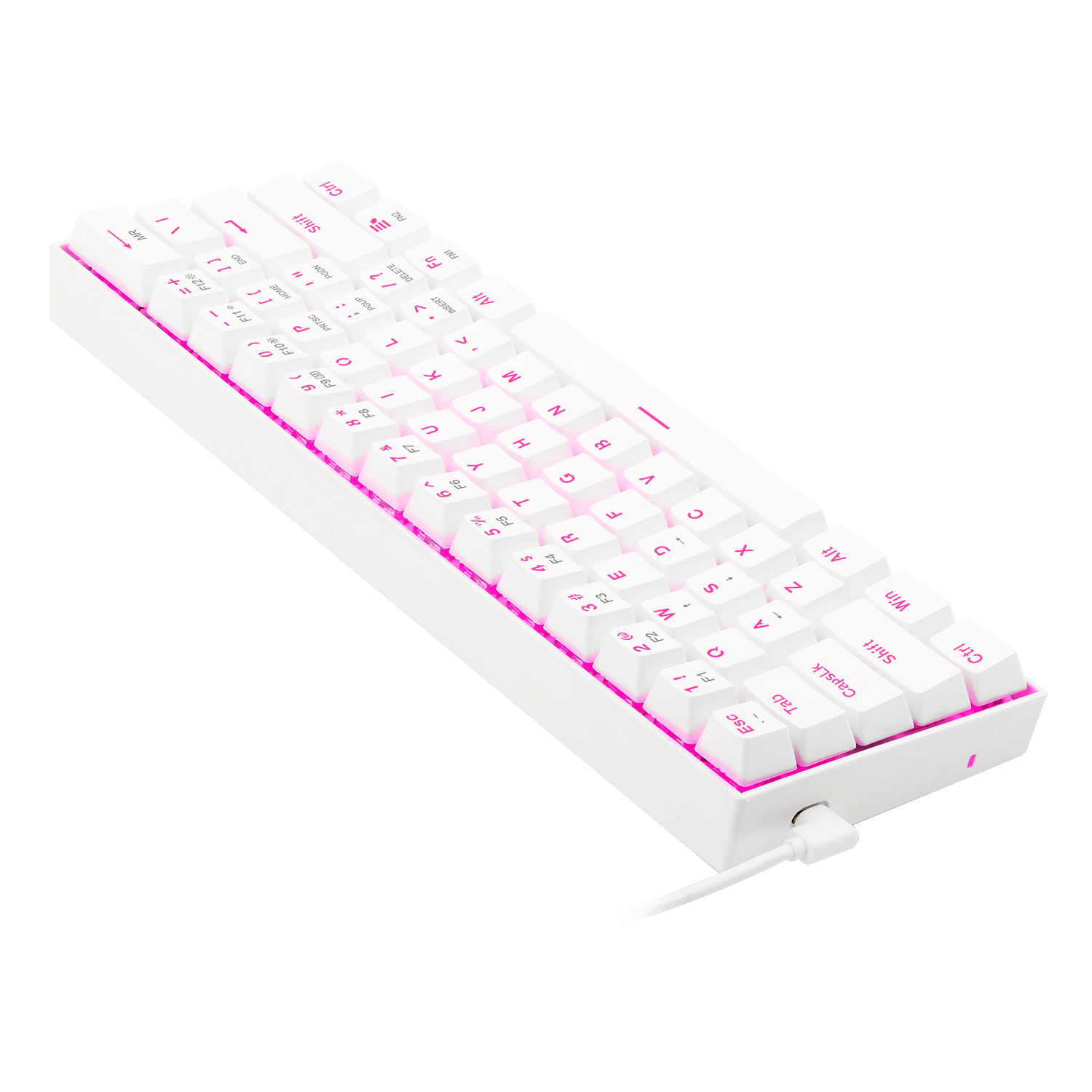 redragon white 60 keyboard