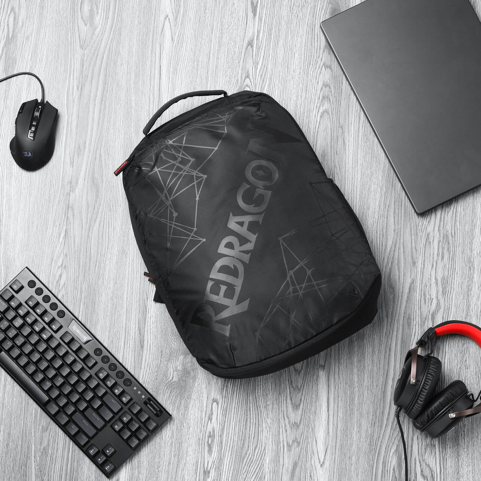 backpack gaming laptop Redragon GB-76 Travel Laptop Backpack – Redragonshop