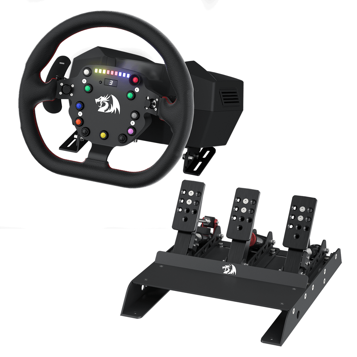 THRUSTMASTER T80 RACING Wheel Volante e Pedaliera PS4 PS3 EUR 45