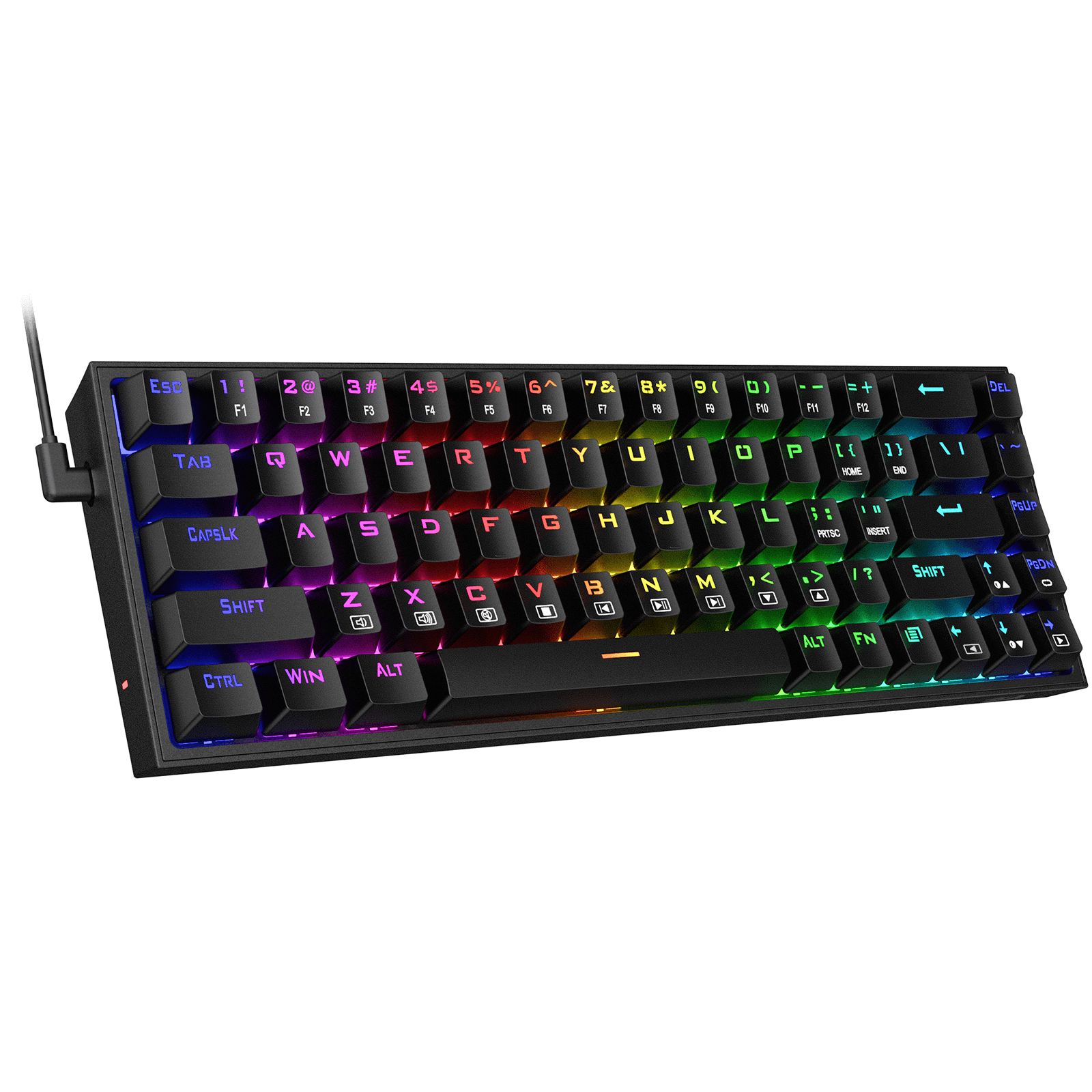 Redragon K631 Castor 65% Wired RGB Gaming Keyboard