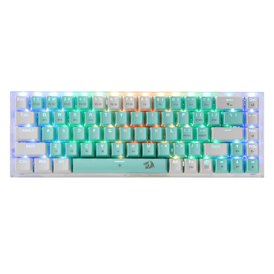 Redragon K631 PRO WT 65% 3-Mode Wireless RGB Gaming Aesthetic Keyboard Keyboard