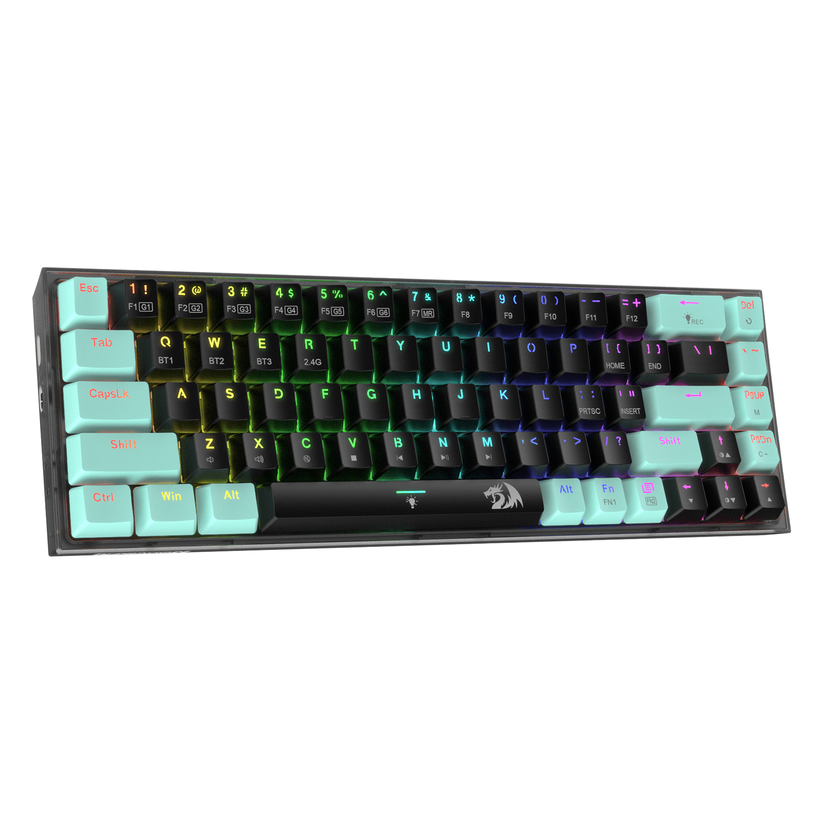 green gaming keyboard