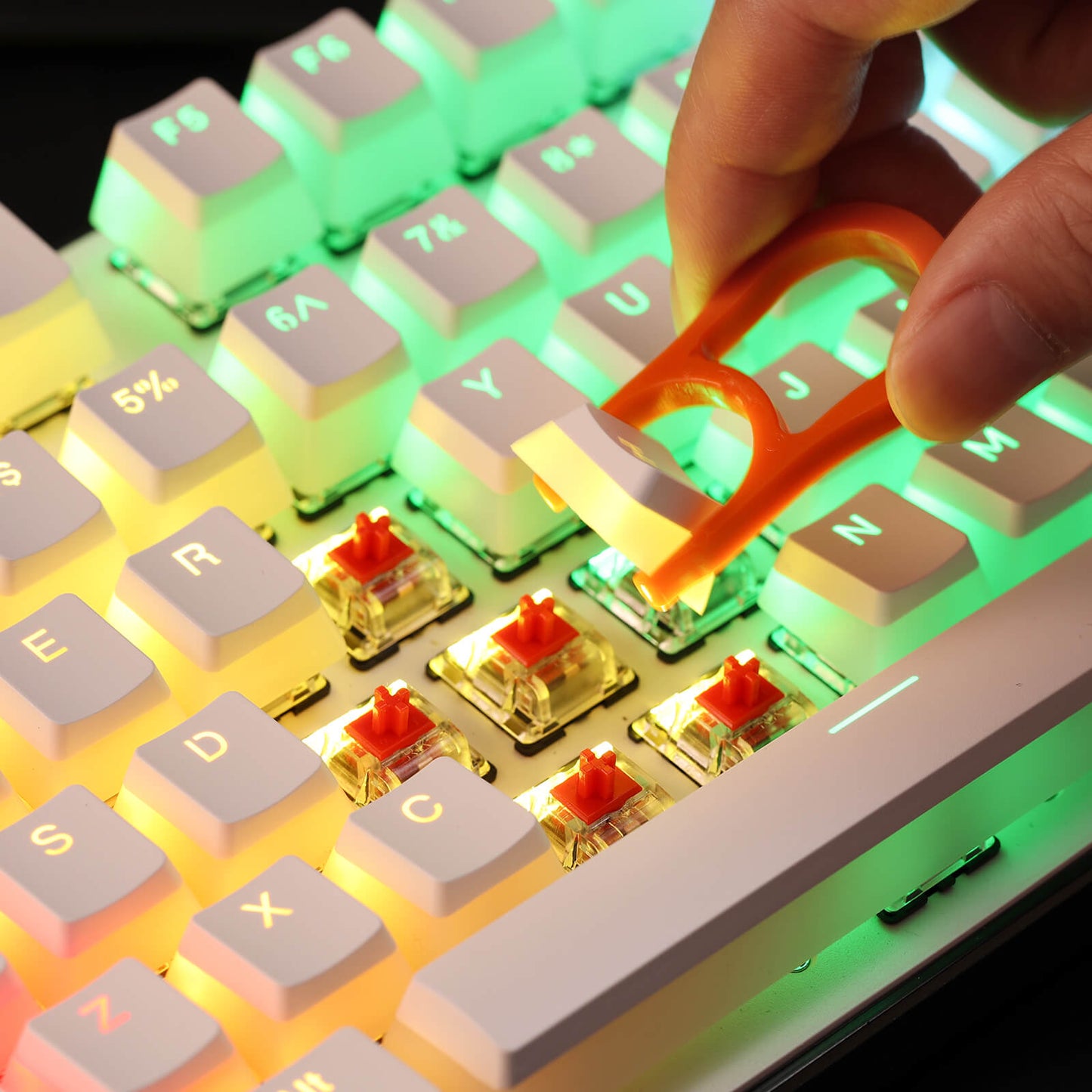 (Nur Tastenkappen) Redragon X LTC PBT Double Shot 108 Pudding Tastenkappen-Set (Versand nur an US-Kunden)