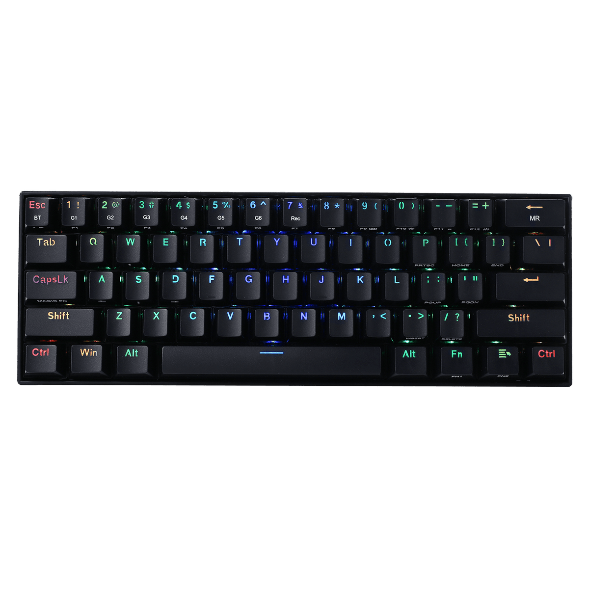 Redragon K530 60% RGB Black & Wireless Mechanical Keyboard Bundle –