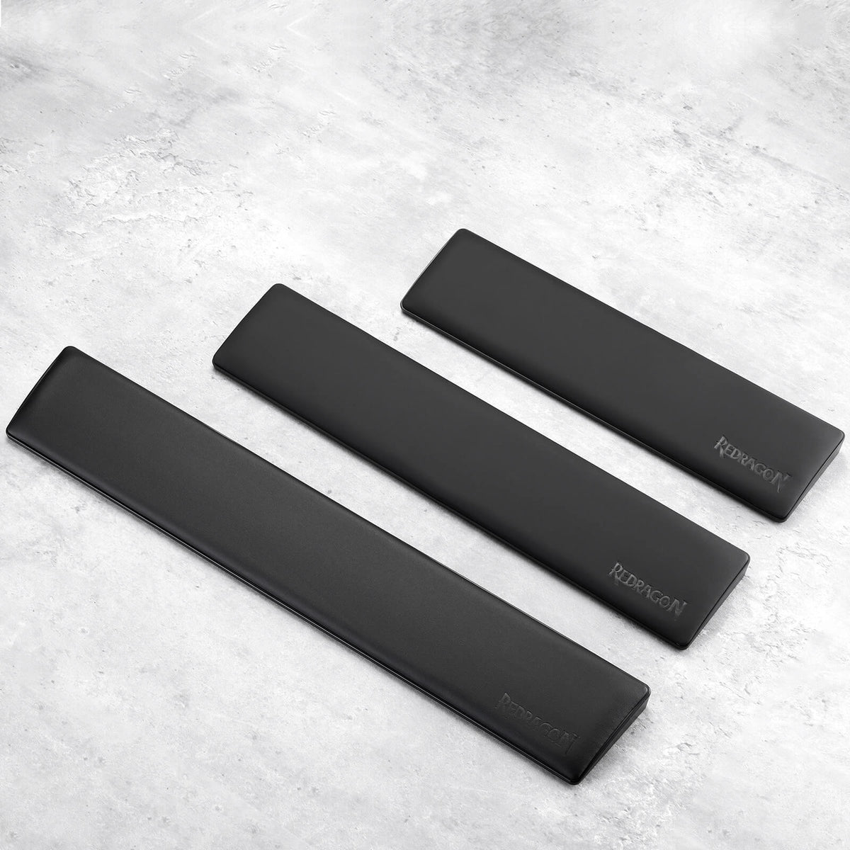 Redragon Meteor Computer Keyboard Wrist Rest Pad Black