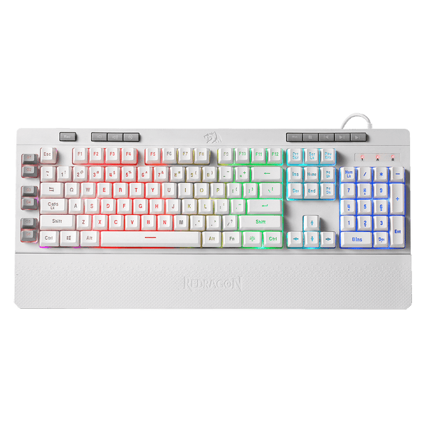 redragon white budget keyboard