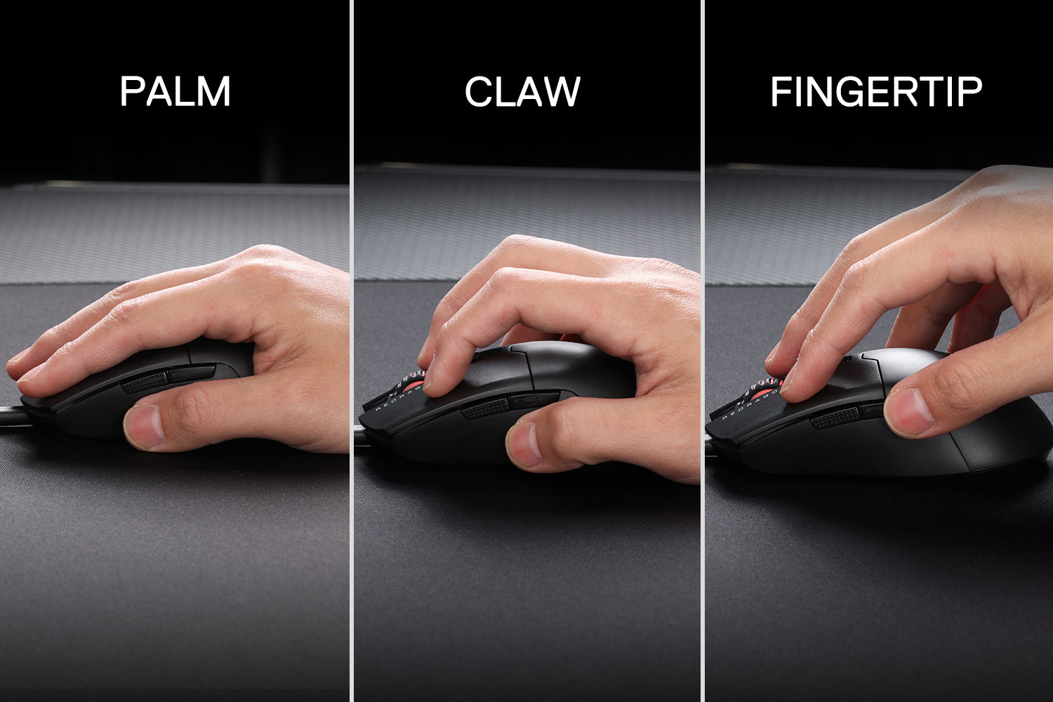 6 detalhes para prestar atenção antes de comprar um mouse gamer 24 Estilo de pegada