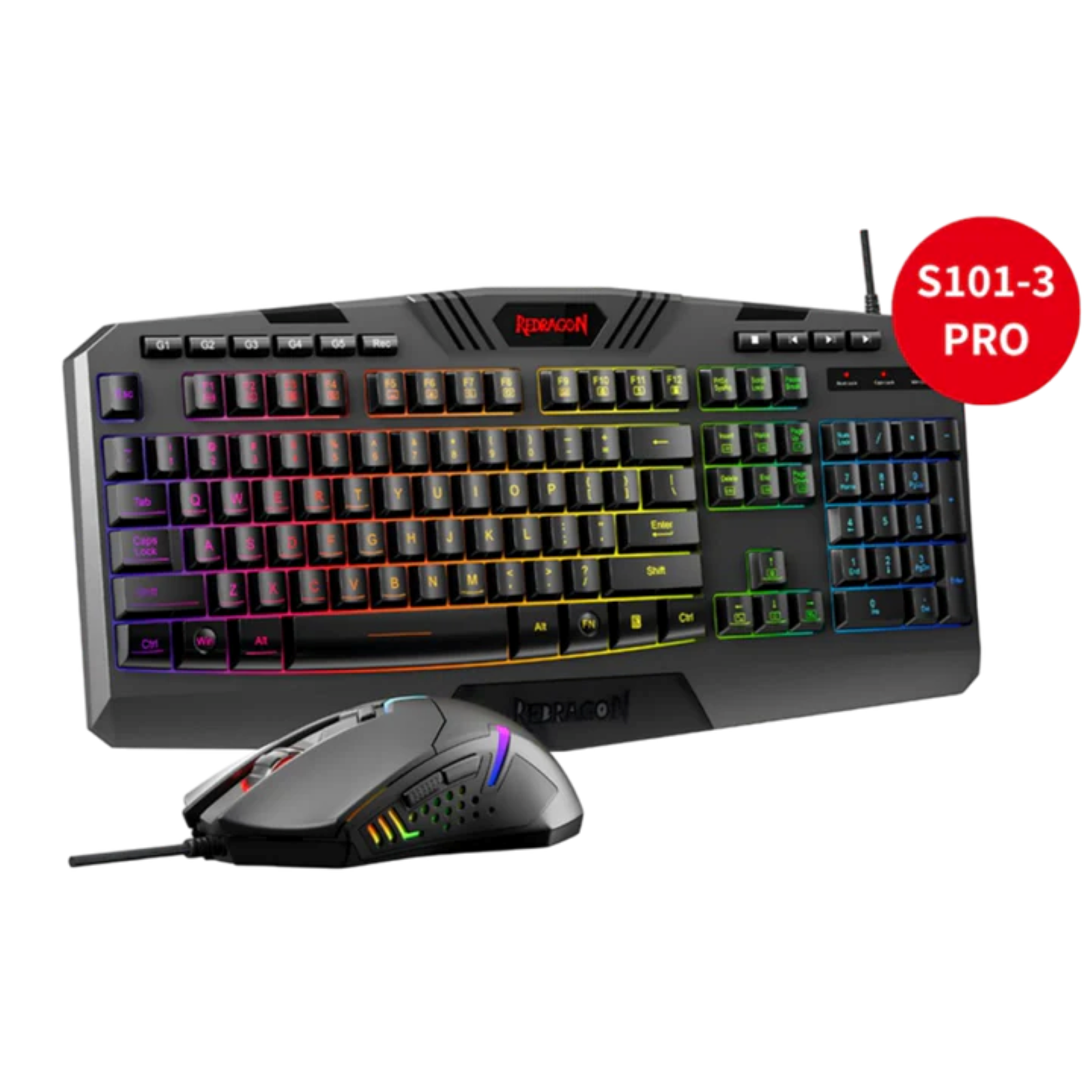 RedragonS101-3 PRO Gaming Combo - Keyboard