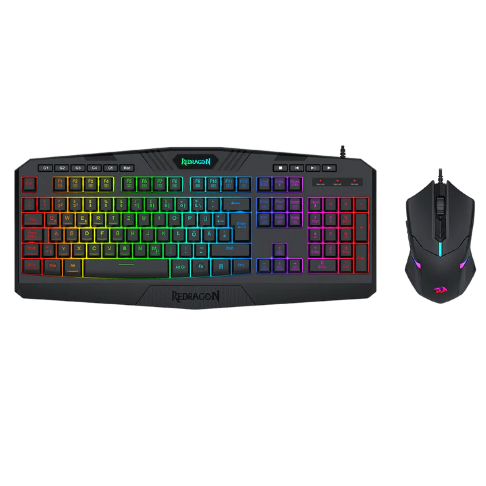 Redragon S101-4-DE Gaming Combo - Mice