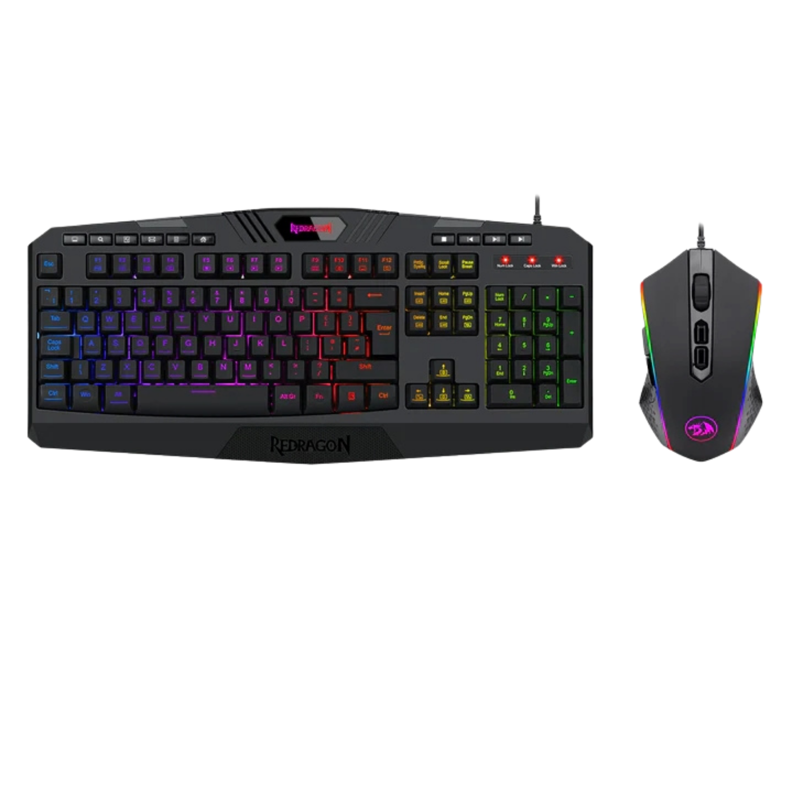 Redragon S101-K-UK Gaming Combo - Mice
