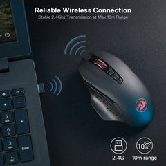 Redragon M656 Gainer Wireless Gaming Mouse,