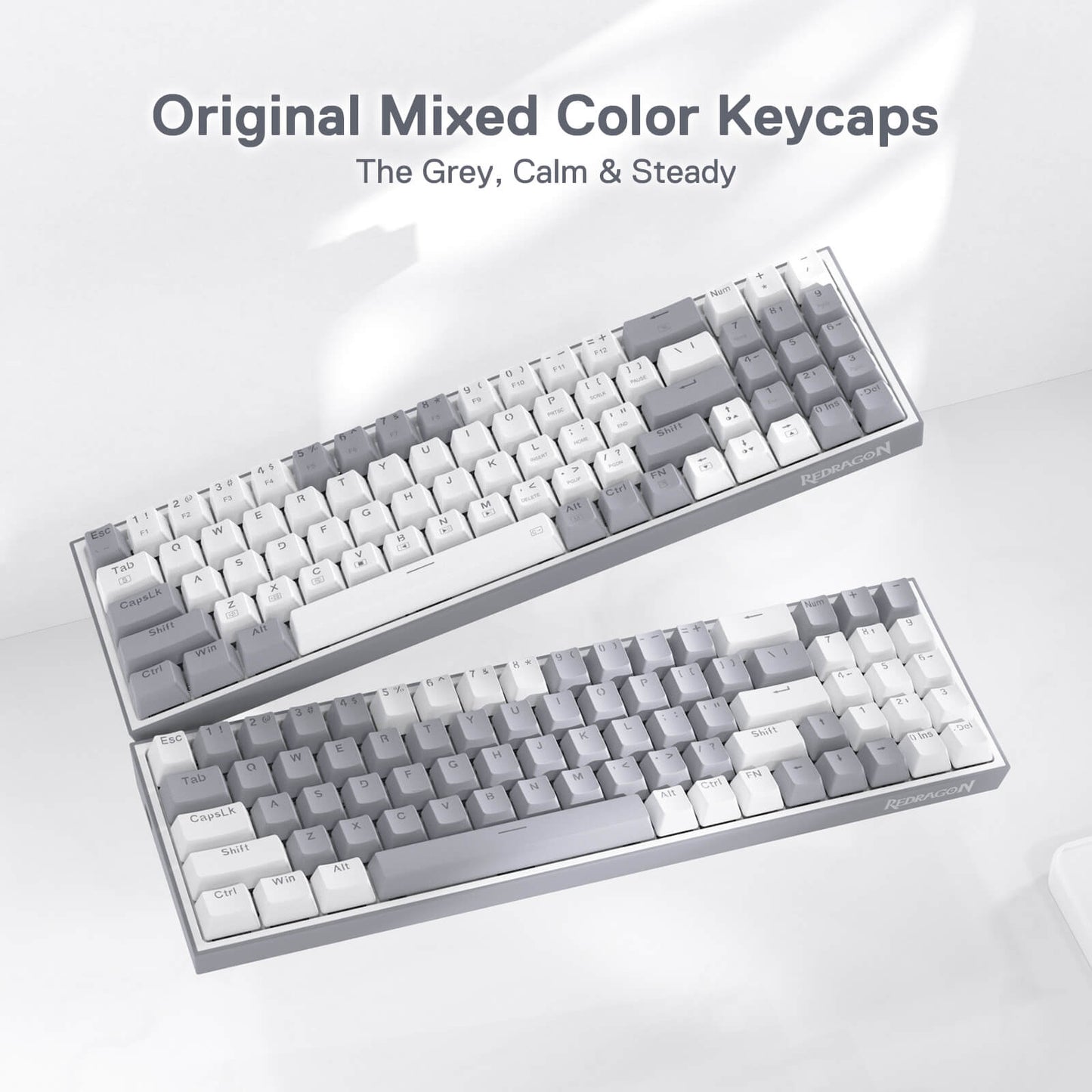 78 Keys Hot-Swappable Compact Mechanical Keyboard w/100% Hot-Swap Socket