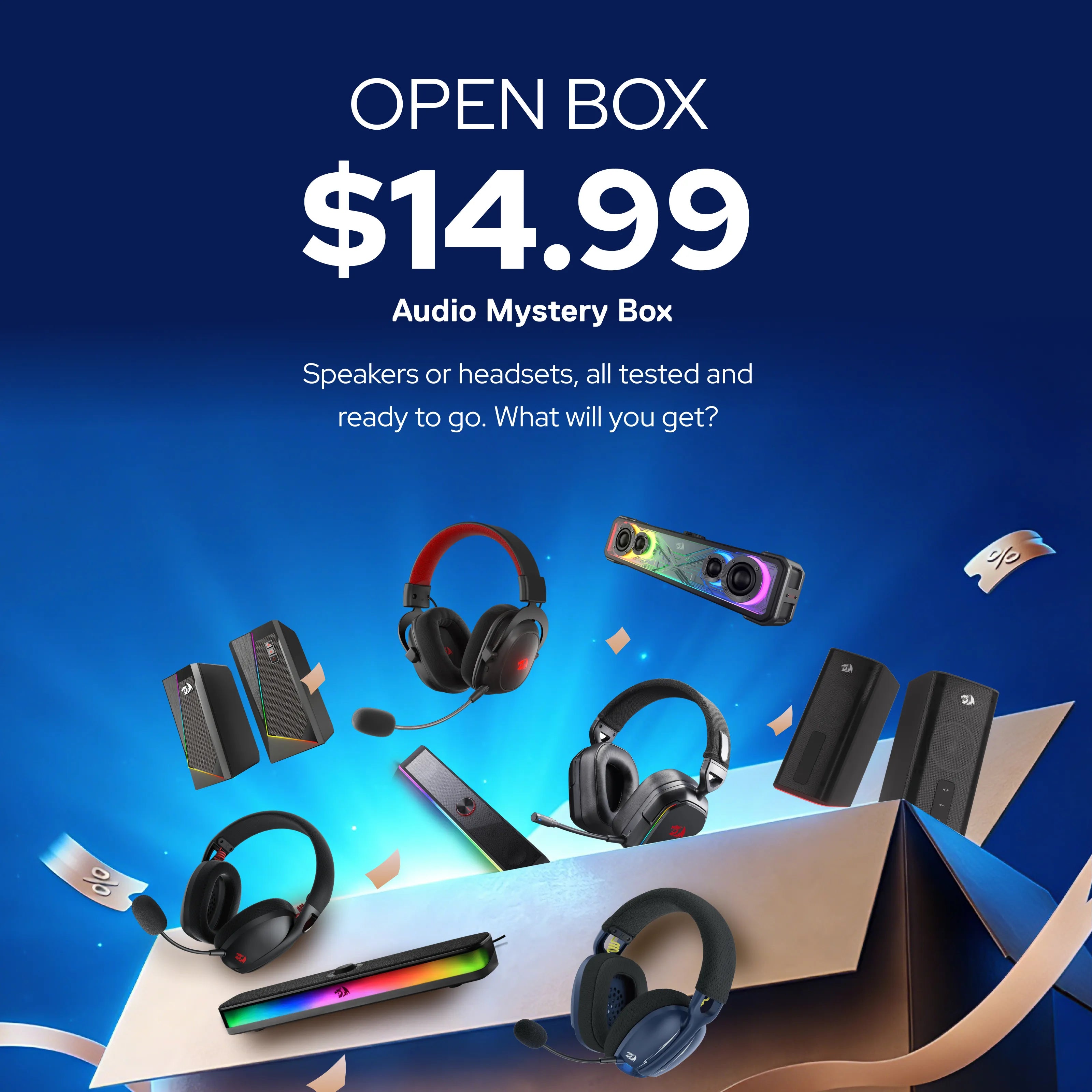 Redragon Open Box Mystery Box 2026 | Gaming Gear from $9.99 – Redragonshop