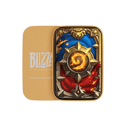 Blizzard Hearthstone Official Licensed Fidget Toys Adults,Metal Infinite Fidget Slider, Magnetic Push Card, Fidget Toy for Stress Relief Anxiety ADHD,Office Gadgets,Gift for Man Women Hearthstone Fans | show