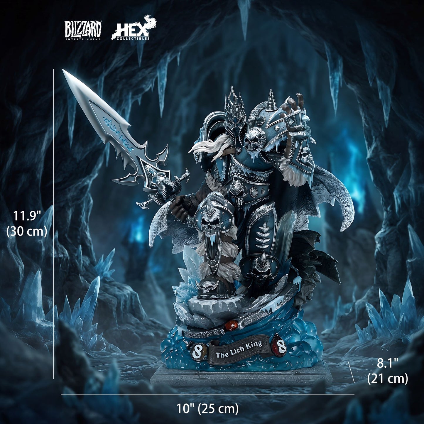 Blizzard Hearthstone Lich King Figure