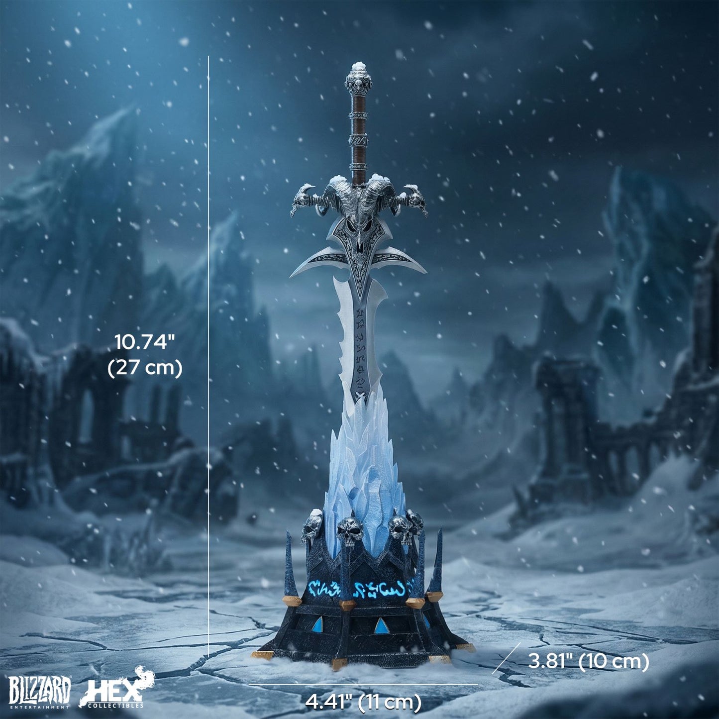 World of Warcraft Frostmourne Collectible Replica Display Figure
