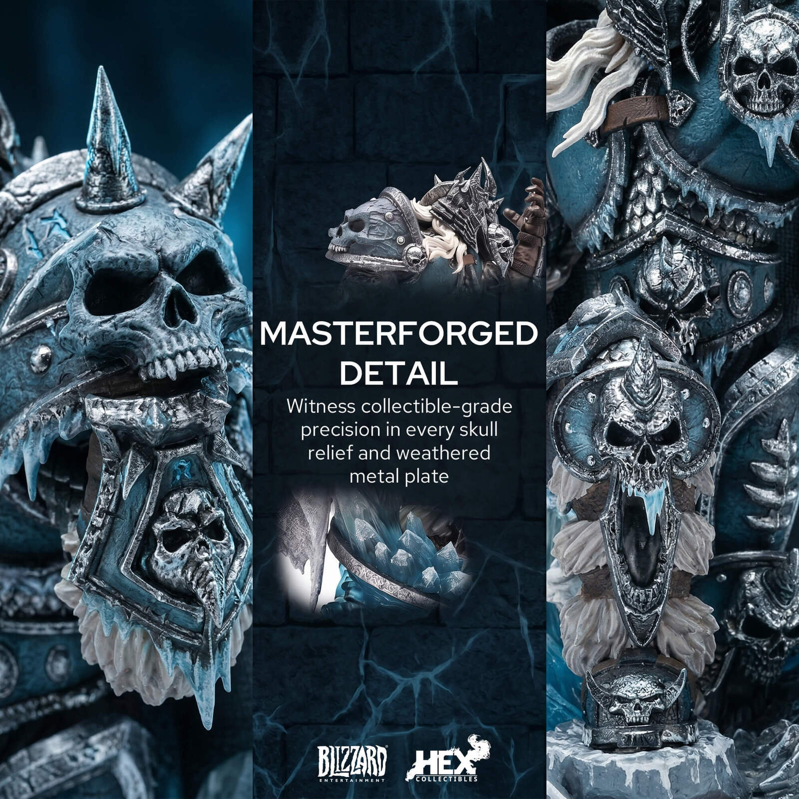 Hearthstone Lich King Statue Collectible Display – Redragonshop