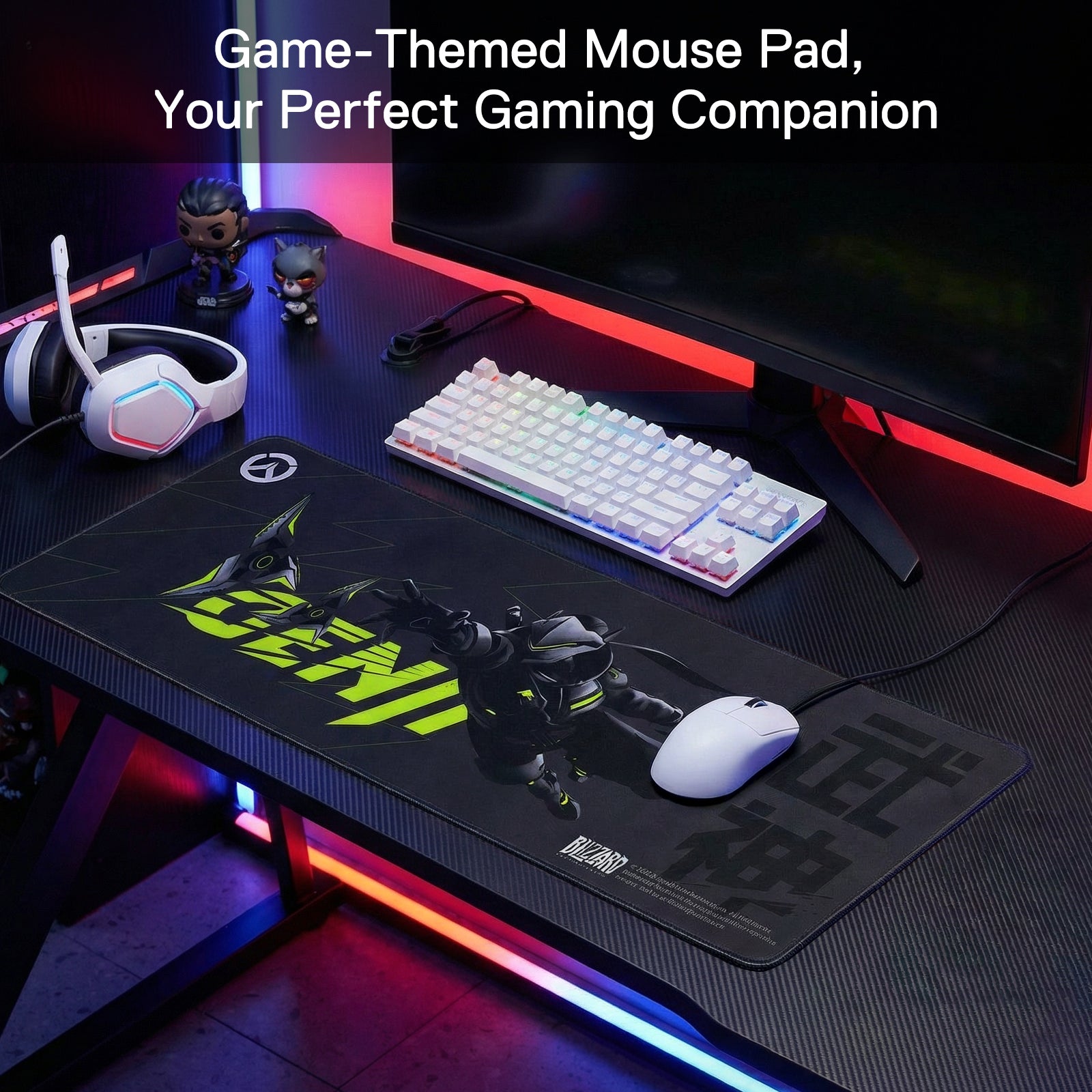 Overwatch XXL Gaming Mouse Pad/Desk Mat – Redragonshop