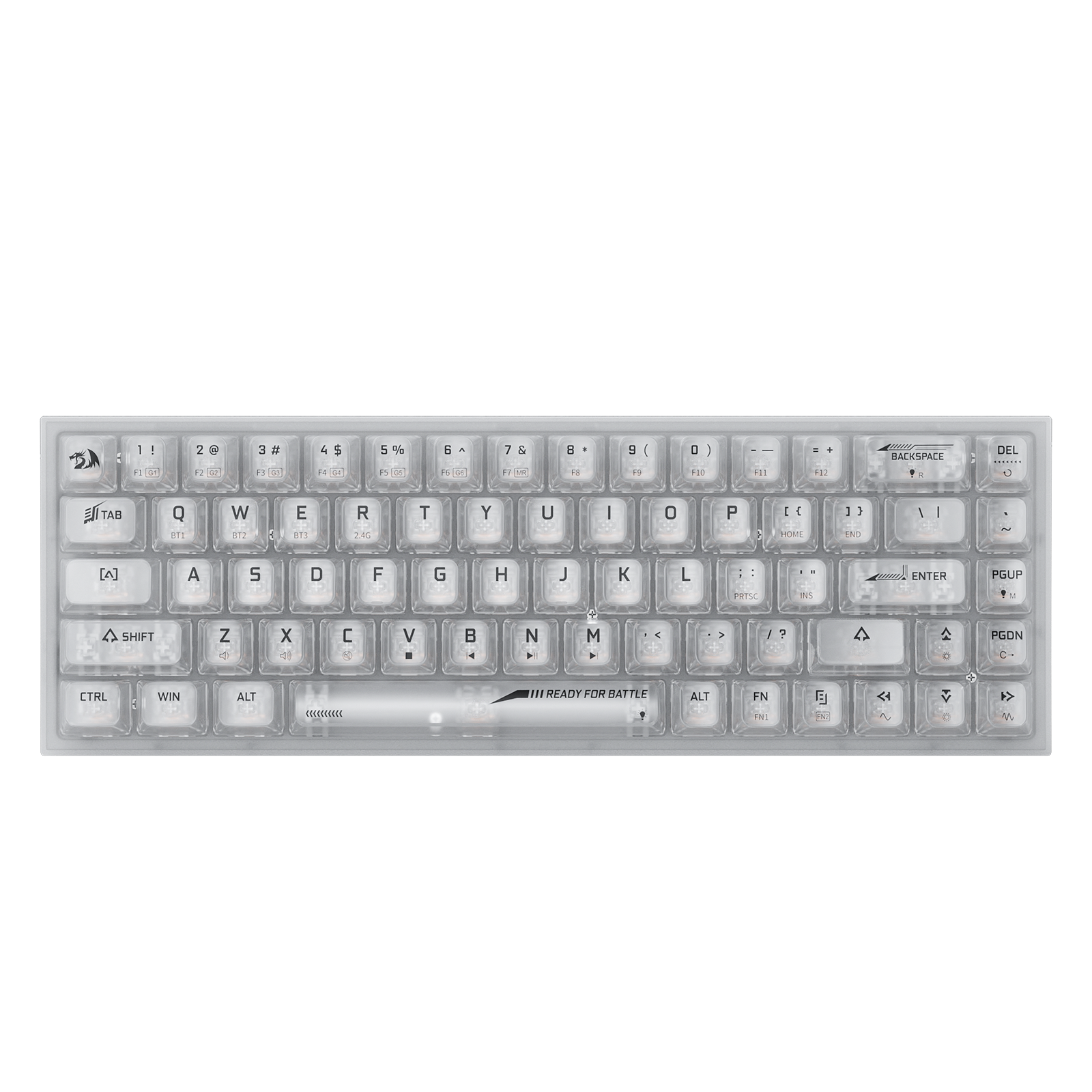 Redragon CASTOR K631 PRO Full-Transparent Mechanical Keyboard