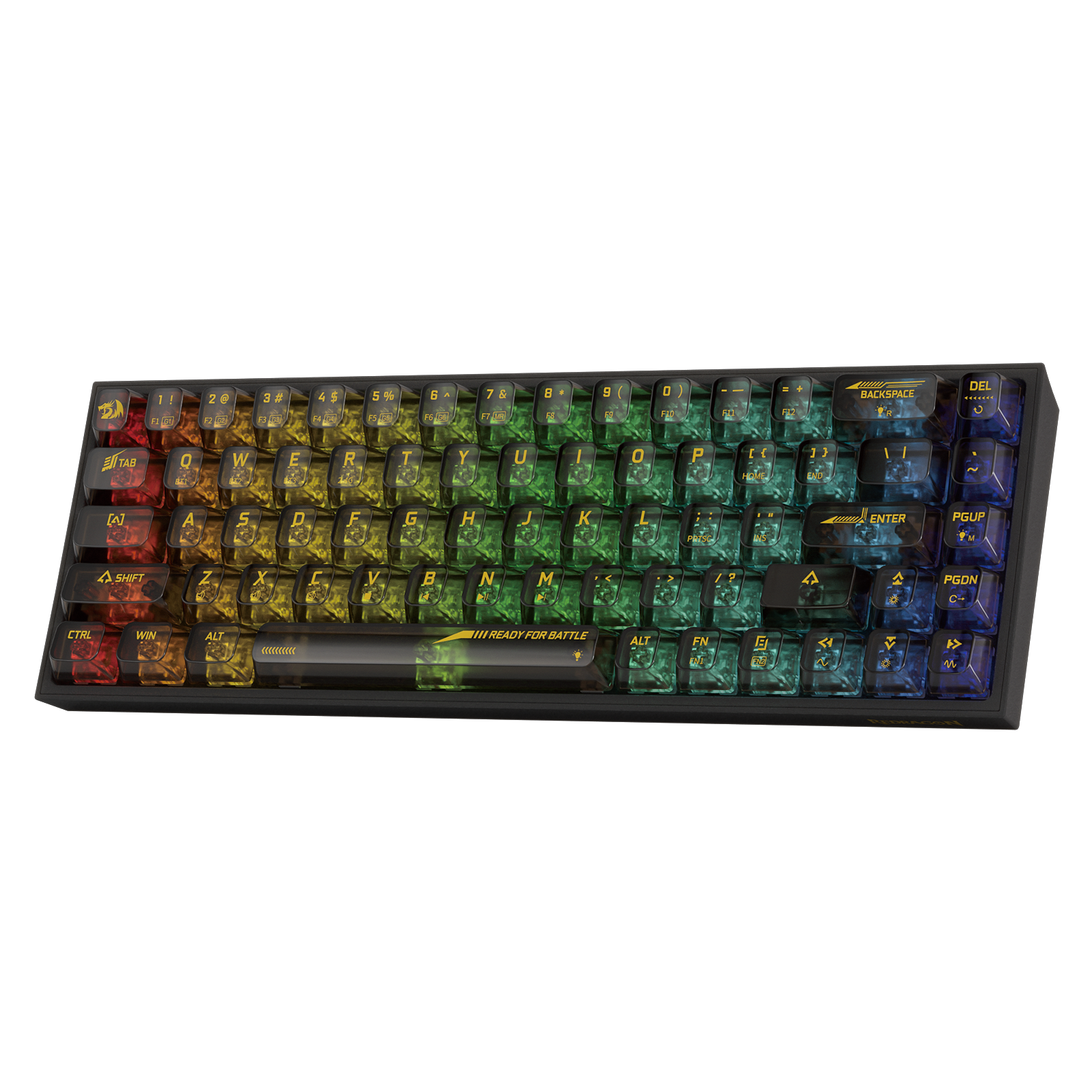 CASTOR K631 PRO Full-Transparent Mechanical Keyboard