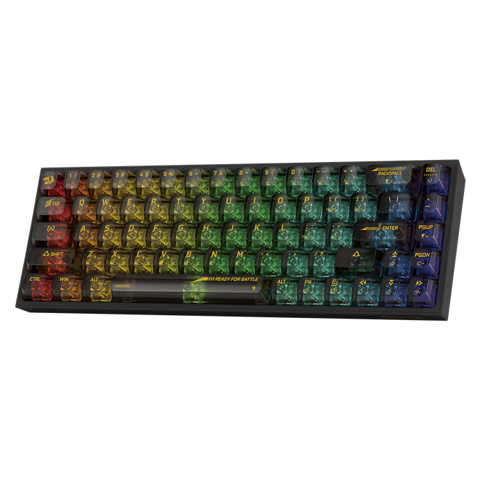 Redragon CASTOR K631 PRO Full-Transparent Mechanical Keyboard | show