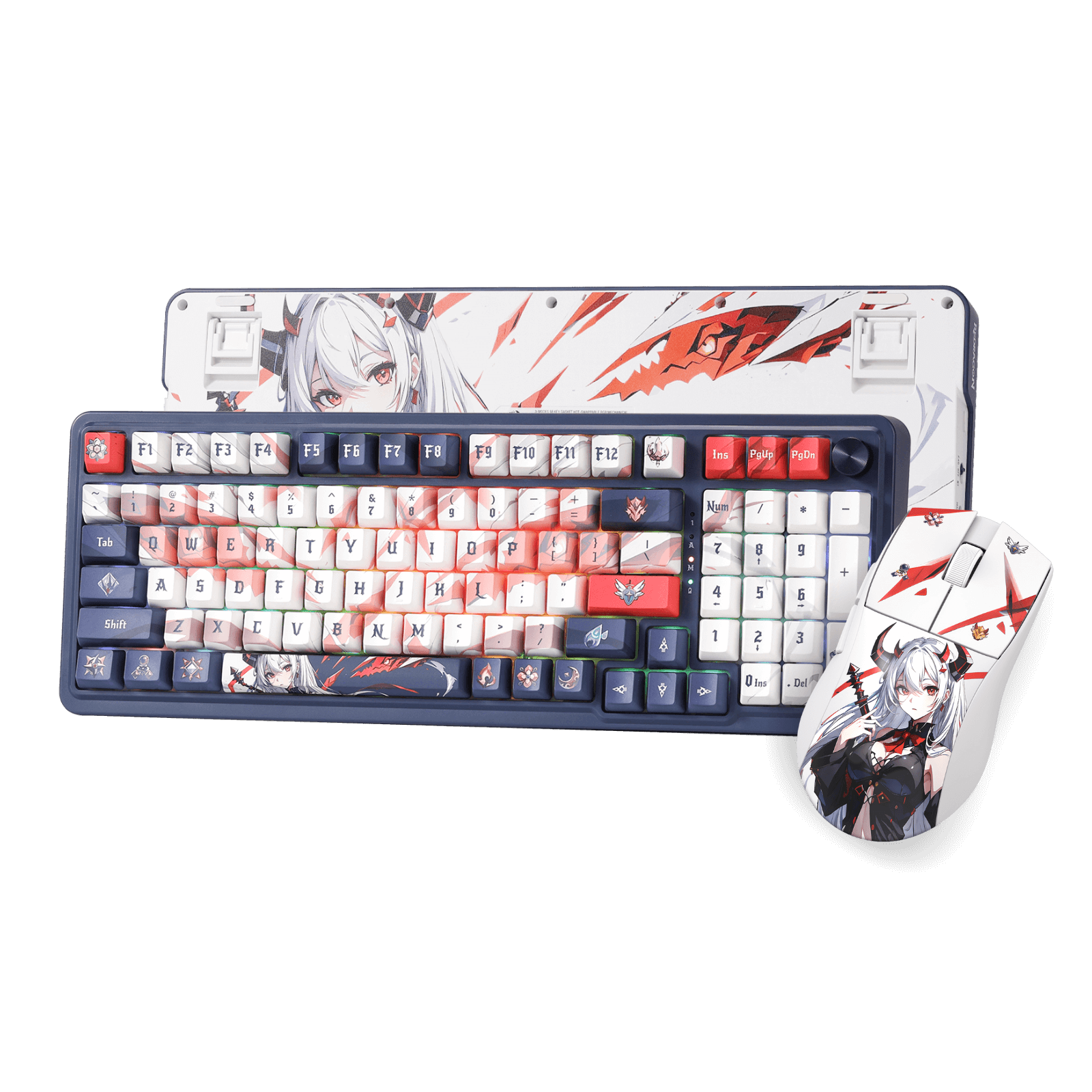 EISA K686 PRO SE Keyboard & K1NG M916 PRO (1K Hz) Mouse Anime Combo