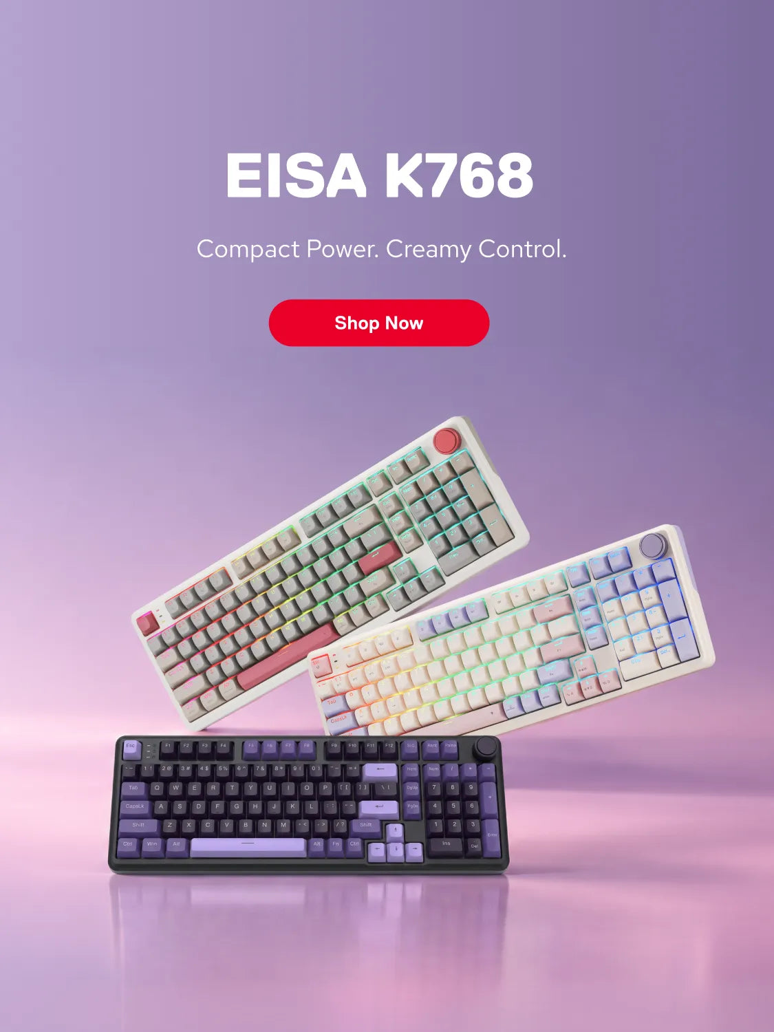 Redragon EISA K768, Massive 8000mAh Battery