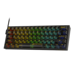 Redragon FIZZ K617 SE Full-Transparent Mechanical Keyboard| show