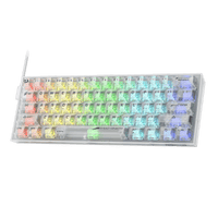 Redragon FIZZ K617 SE Full-Transparent Mechanical Keyboard| show