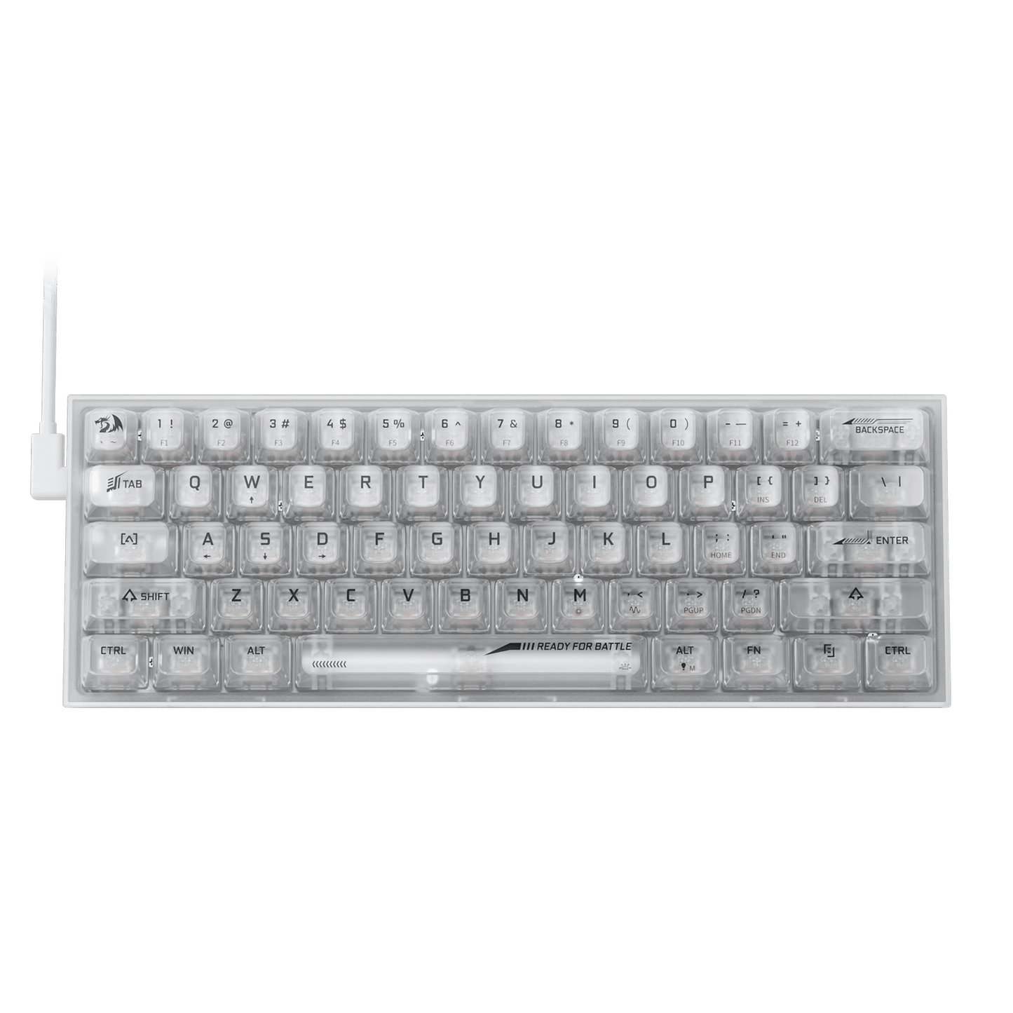 Redragon FIZZ K617 SE Full-Transparent Mechanical Keyboard