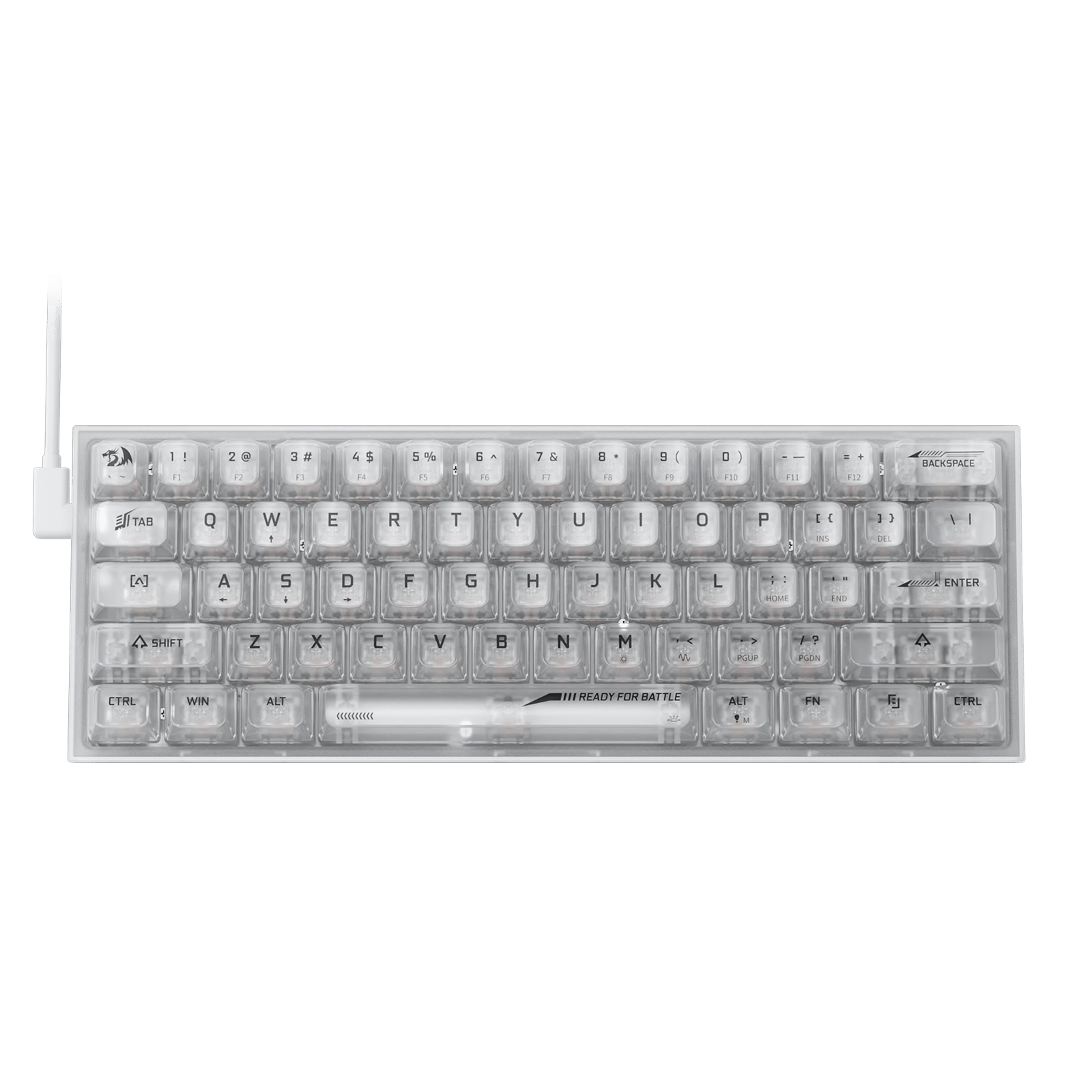 Redragon FIZZ K617 SE Full-Transparent Mechanical Keyboard