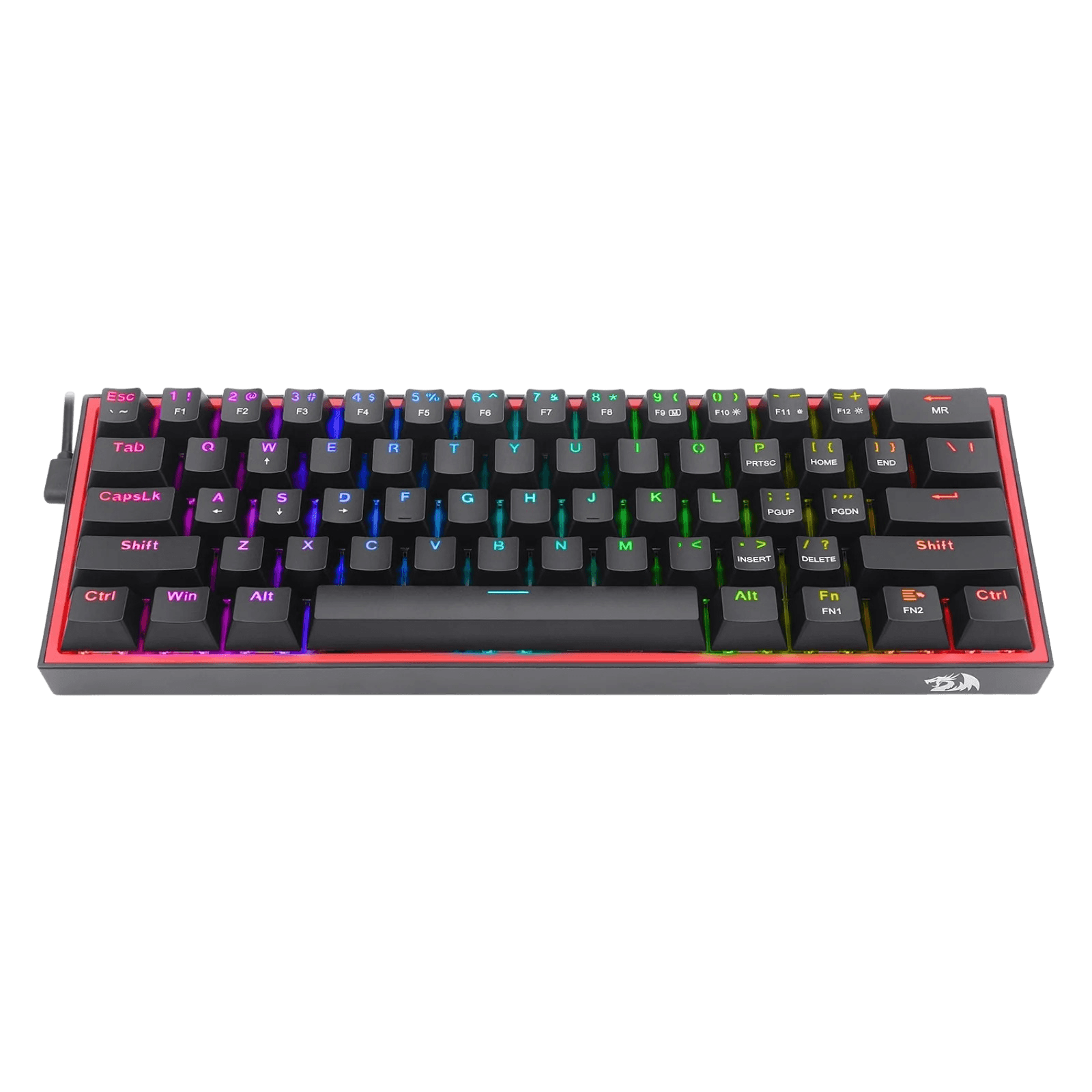 FIZZ K617 60% Wired Mechanical Keyboard (Red Inner) – Redragonshop